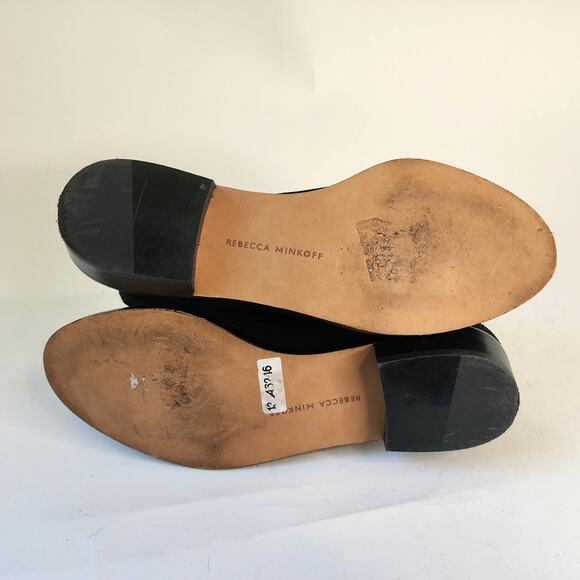 Rebecca Minkoff Chasidy Black Suede Chelsea Boot 7M - Picture 5 of 7